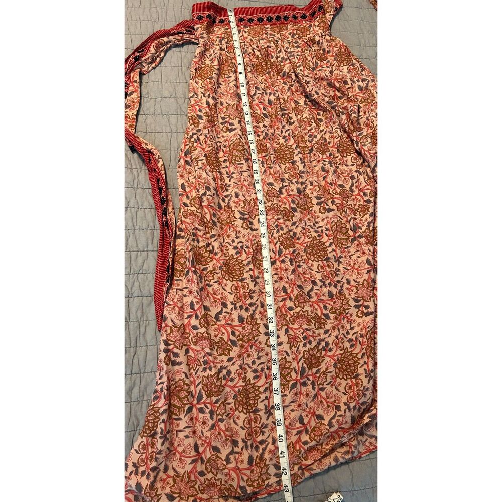 Natalie Martin Women's Pull On Ribbon Waist SKirt Women's Size Large Boho Rare - Picture 8 of 9